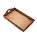 Rectangle Shape Oak Wood Serving Tray (SE061)